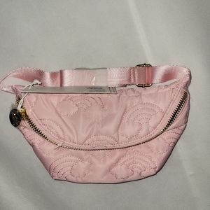 Stoney Clover Lane Puffy Over the Rainbow Fanny Pack pink NWT